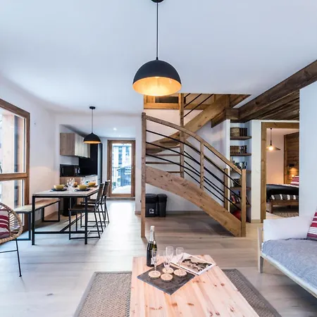 Apartament Androsace Du Lyret - 4 Pieces Pour 6 Personnes 044 Chamonix